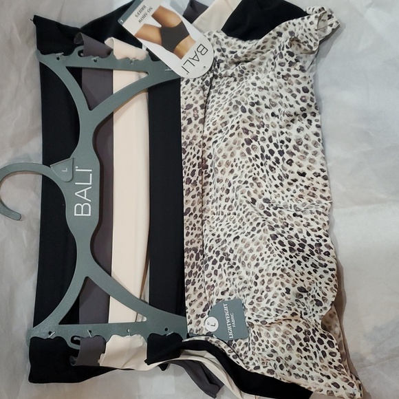 Bali lightweight no show women's seamless briefs panties 5pack size large new - Picture 12 of 13